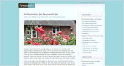 Desktop Screenshot of fewowahl.de